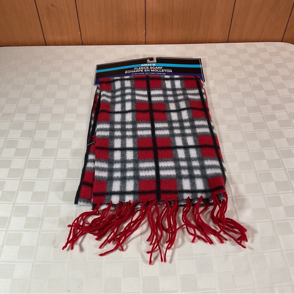 💜 New men’s fleece scarf